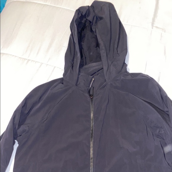 lululemon athletica Jackets & Blazers - Black lululemon rain jacket lululemon athletica Jackets & Blazers - Black lululemon rain jacket